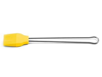 Pennello per cuocere/grill largo giallo 25 cm - Weis