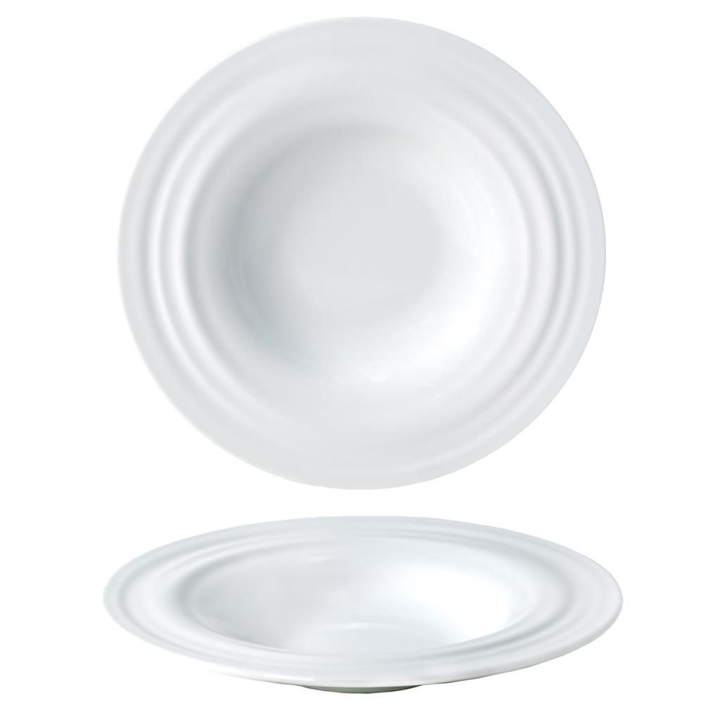 Costa Verde - Piatto Pasta 28 cm Agma White