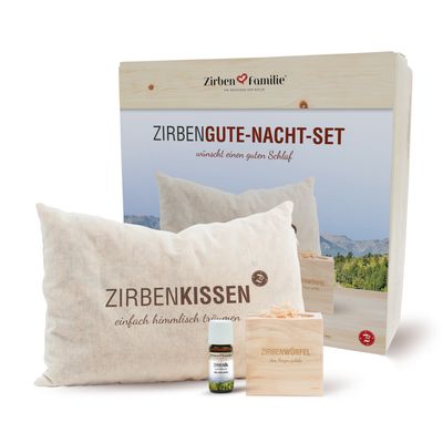 Zirbenfamilie -ZirbenFamilie&quot;Set della buona notte
