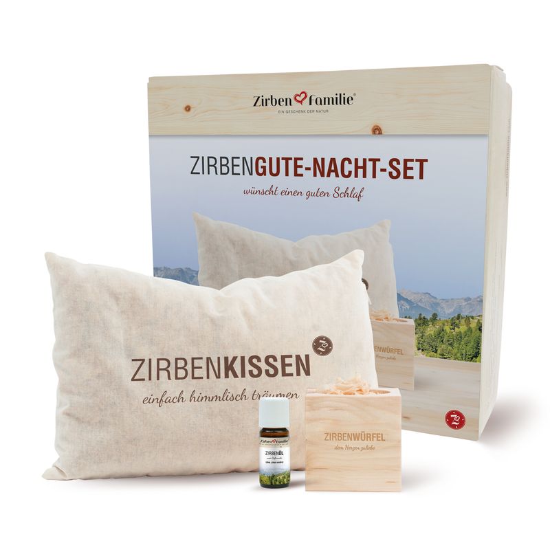 Zirbenfamilie -ZirbenFamilie&quot;Set della buona notte