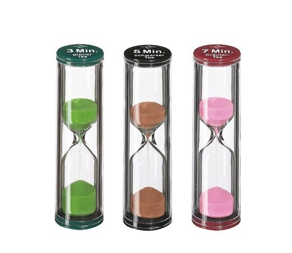 Küchenprofi - Set da 3 clessidre 8 cm
