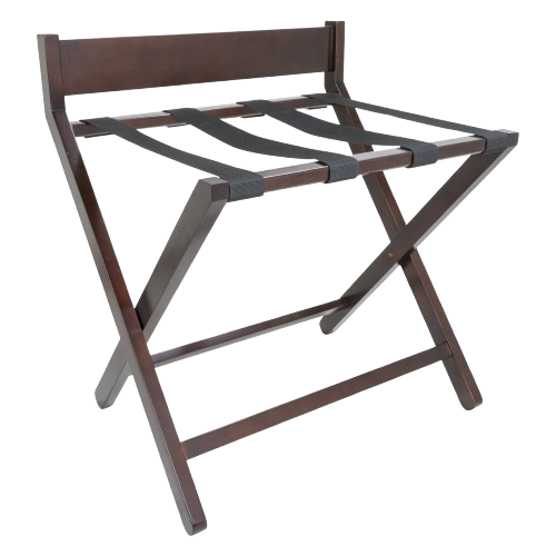 Aliseo - Poggiabagagli Mogano 60 x 46/58 x 52 cm