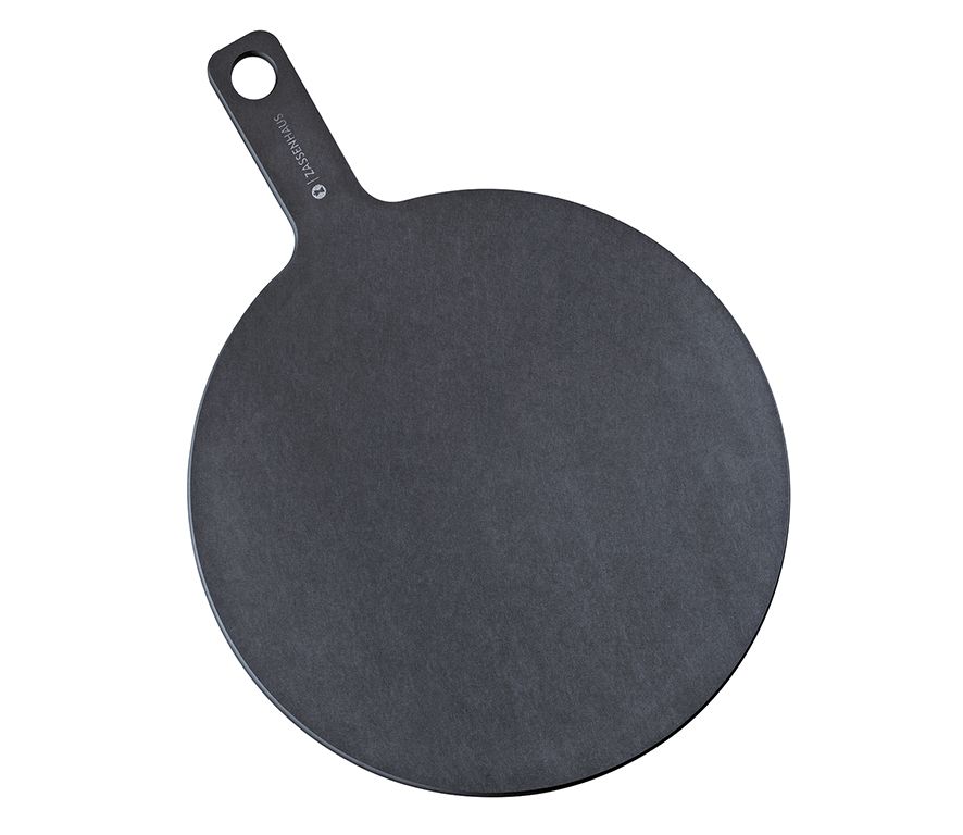 Tagliere da servizio con manico nero 30 cm Comfort Line - Zassenhaus