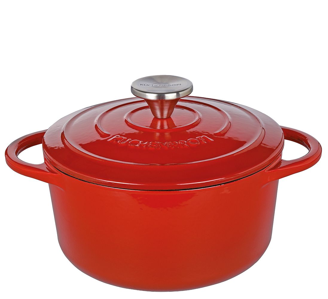 Küchenprofi - Casseruola da cottura 20 cm rosso