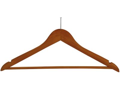 Corby - Gruccia ospiti Chelsea con pin di sicurezza legno scuro