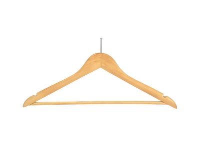 Corby - Gruccia ospiti Chelsea con pin di sicurezza legno chiaro