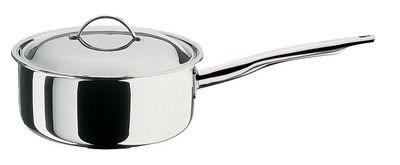 Spring - Casseruola bassa ad un manico con coperchio 16 cm Cristal
