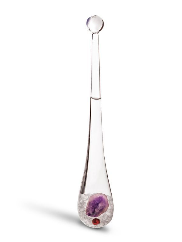 VitaJuwel - Pendente con Ametista - Granato - Cristallo di Rocca 180 mm