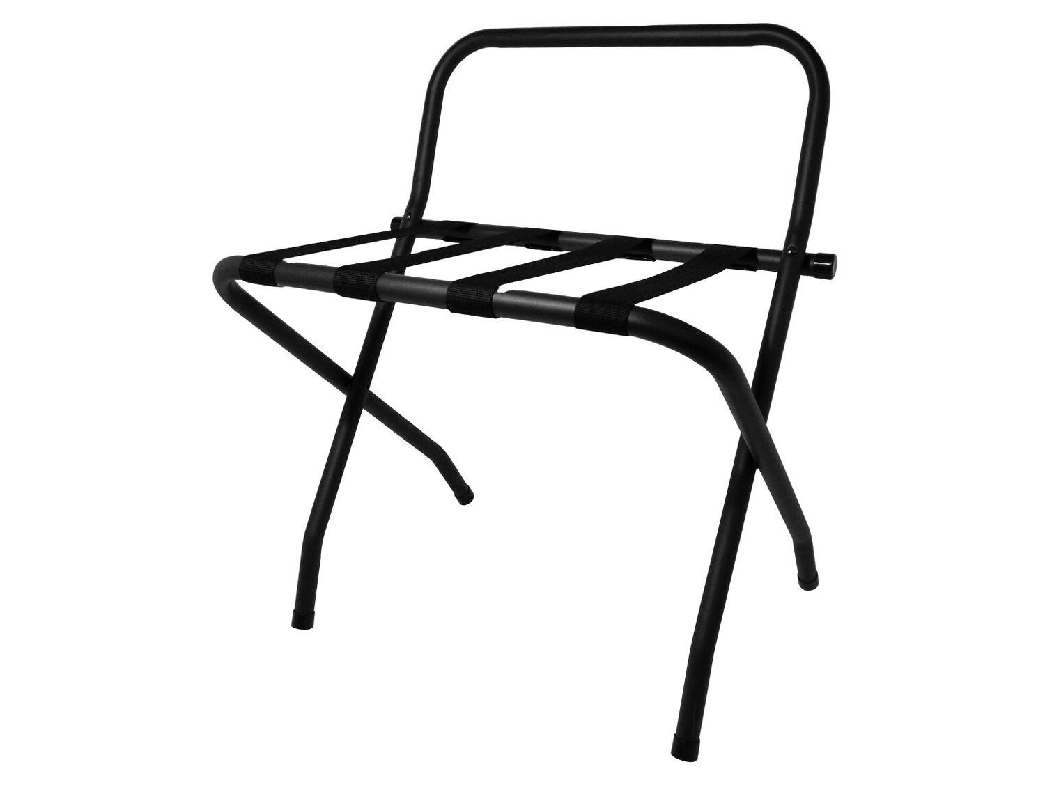 Corby - Portabagagli con schienale nero 68 x 62 cm Ashton