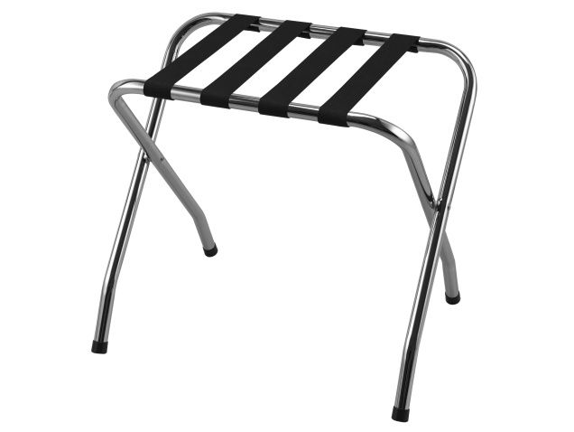 Corby - Portabagagli senza schienale cromo 48 x 62 cm Ashton