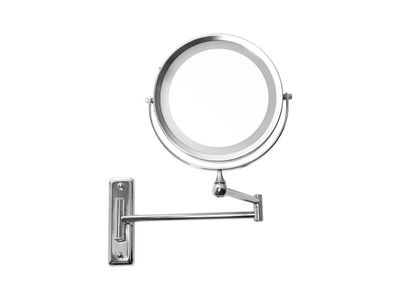 Corby - Specchio a led montaggio a parete 32 cm Winchester cromo