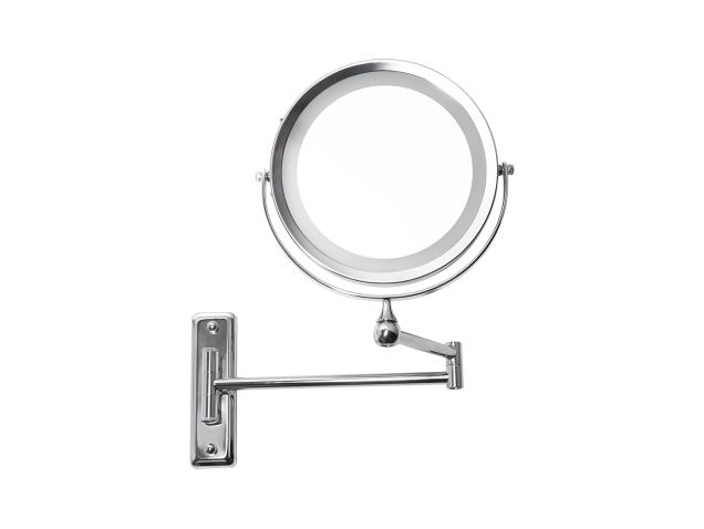 Corby - Specchio a led montaggio a parete 32 cm Winchester cromo