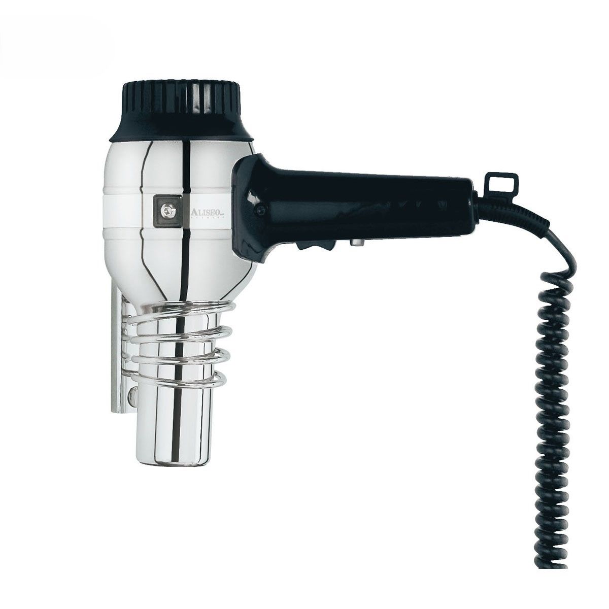 Aliseo - Asciugacapelli Nostalgie Ionic con supporto a spirale 1000W