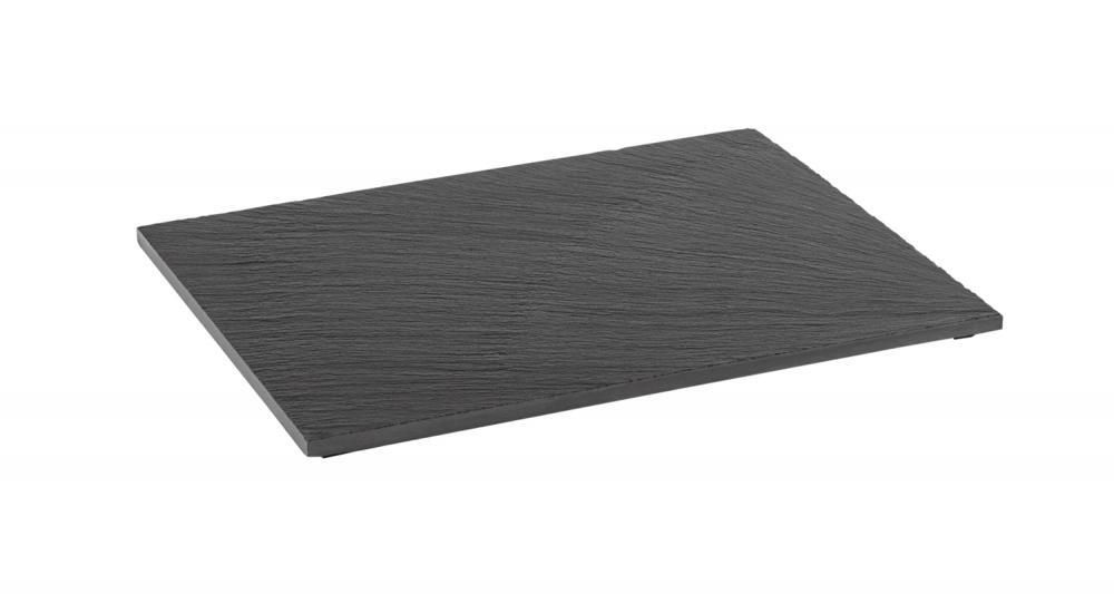 APS - GN 1/2 Vassoio ardesia naturale &quot;Valo&quot; 26,5 x 32,5 cm