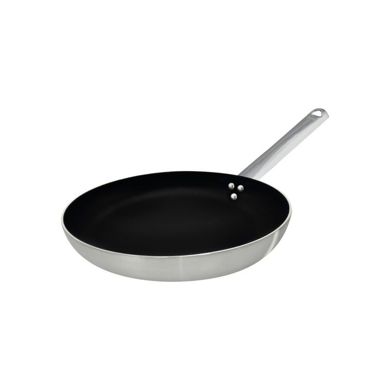 Agnelli - Padella Svasata Bassa 1 Manico 32 cm Induction Chef - Shark Skin - 3 mm