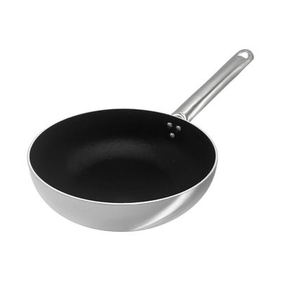 Agnelli - Padella Svasata Alta 1 Manico 28 cm Induction Chef - Shark Skin - 3 mm