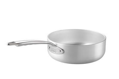 Agnelli - Casseruola Bassa 1 Manico 20 cm Alluminio Induzione 1907 - 3 mm