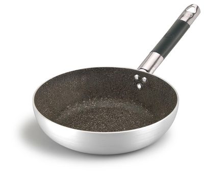 Agnelli - Padella Svasata Alta 1 Manico 32 cm Infinity - Alluminio Antiaderente - 3 mm