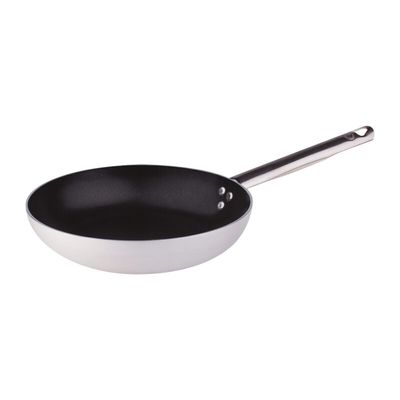 Agnelli - Padella Svasata Bassa 1 Manico 40 cm Alluminio Antiaderente - 3 mm