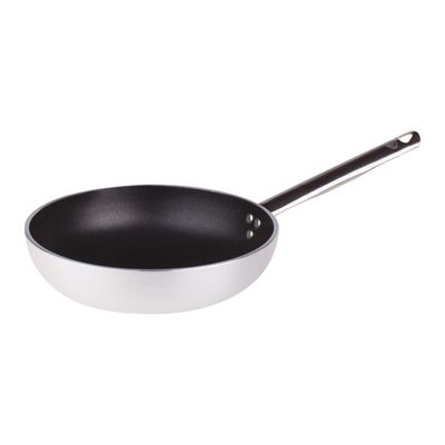 Agnelli - Padella Svasata Alta 1 Manico 32 cm Alluminio Antiaderente - 5 mm - Radiante
