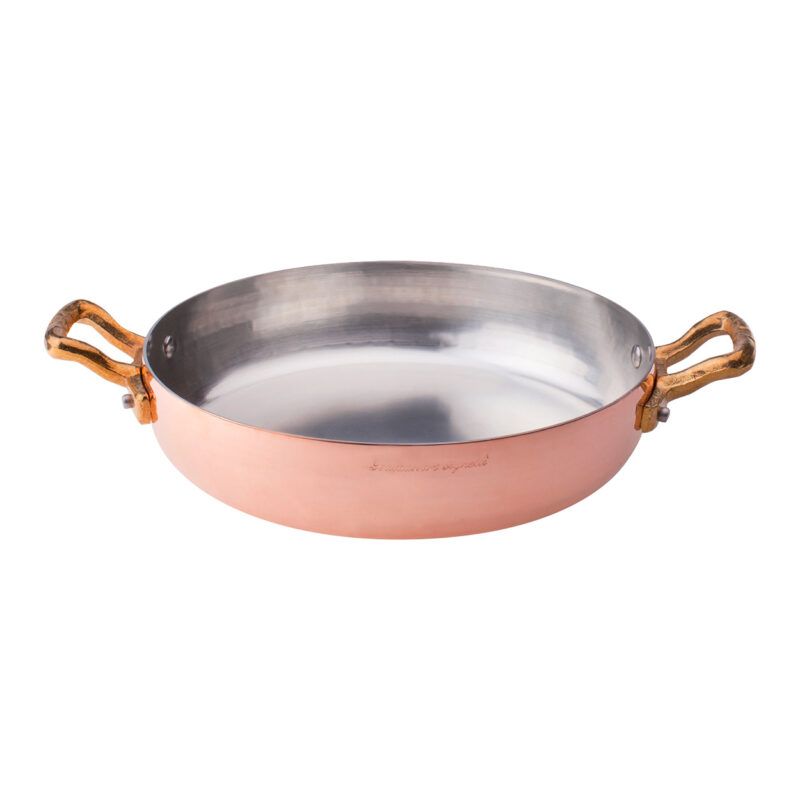 Agnelli - Tegame 24 cm Rame Martellato - 2 mm