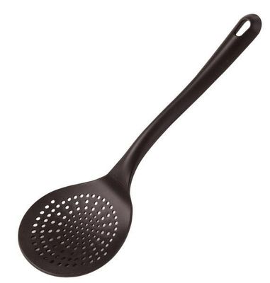 APS - Mestolo forato 34,5 cm Nero