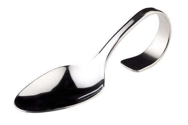 APS - Cucchiaio gourmet &quot;Classic&quot; 4,5 x 13 cm Argento