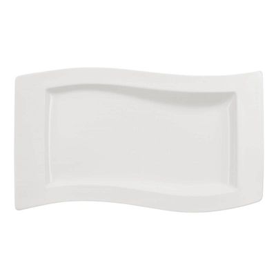 Villeroy &amp; Boch, NewWave - Piatto piano rettangolare 49 x 30 cm