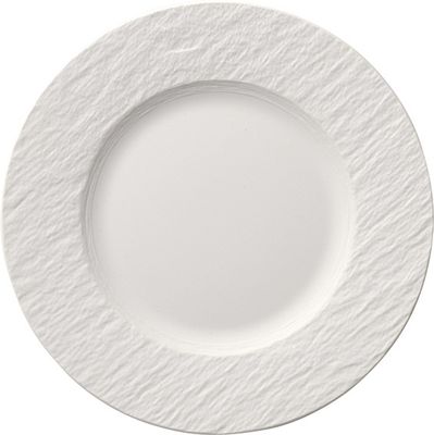 Villeroy &amp; Boch, The Rock White Glacier - Piatto piano 22 cm