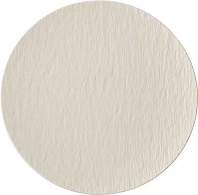 Villeroy &amp; Boch, The Rock White Glacier - Piatto piano coupe 25 cm