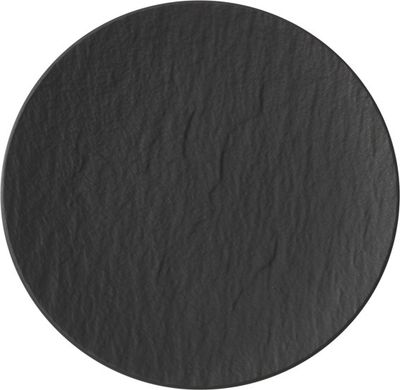 Villeroy &amp; Boch, The Rock Black Shale - Piatto piano coupe 21 cm