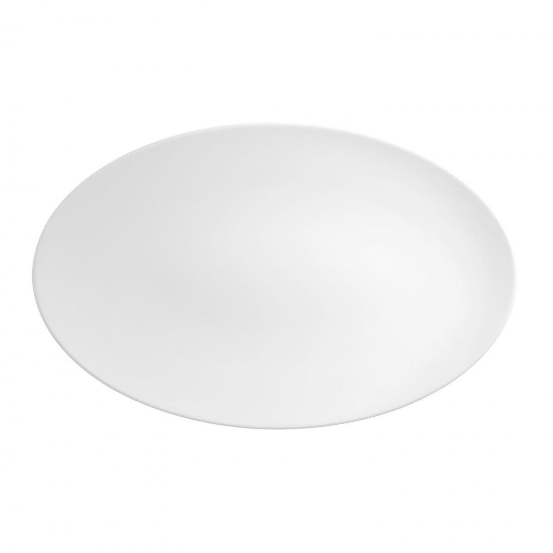 Seltmann - Coup fine dinning - Piatto ovale coupe 40x25,5 cm* M5379   Bianco