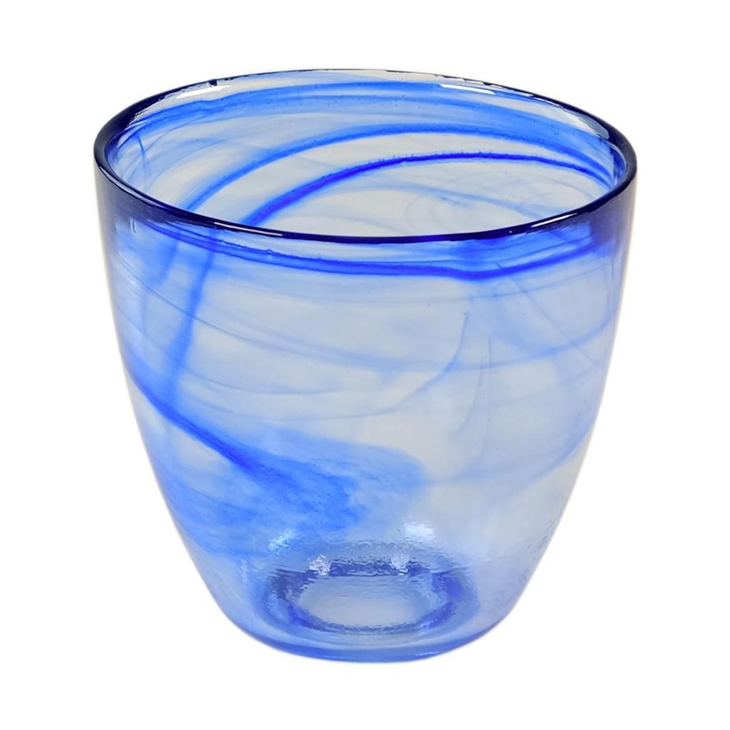 Tirolix - Bicchiere Bombato 25 cl Blu Atlas