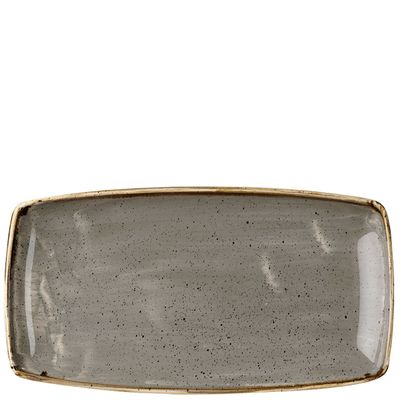 ​Churchill ​- Piatto oblungo 34,5 x 18,5 cm Peppercorn Grey