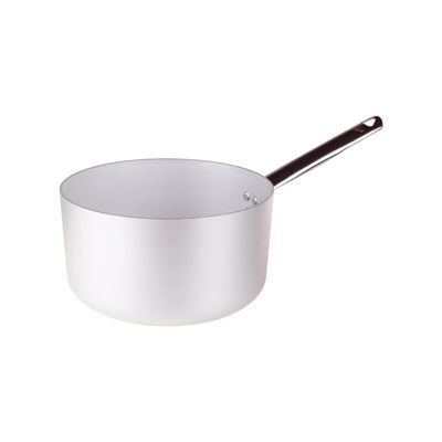 Agnelli - Casseruola Alta 1 Manico 24 cm Alluminio 105 - 3 mm