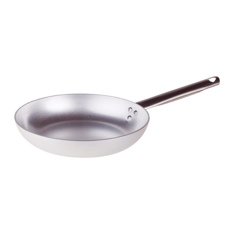 Agnelli - Padella Svasata Bassa 1 Manico 36 cm Alluminio 111BB - 3 mm