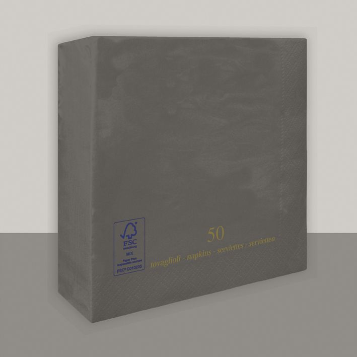 Tovagliolo Stone 2 veli 25x25 cm - Tirolix