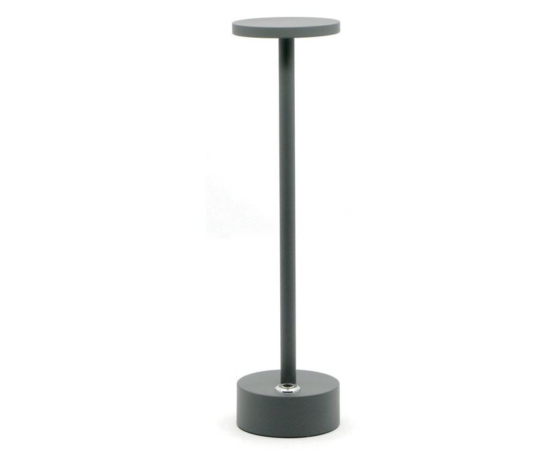 Feng - Lampada tavolo led 8 x 30 cm Antracite Eclaire Lite