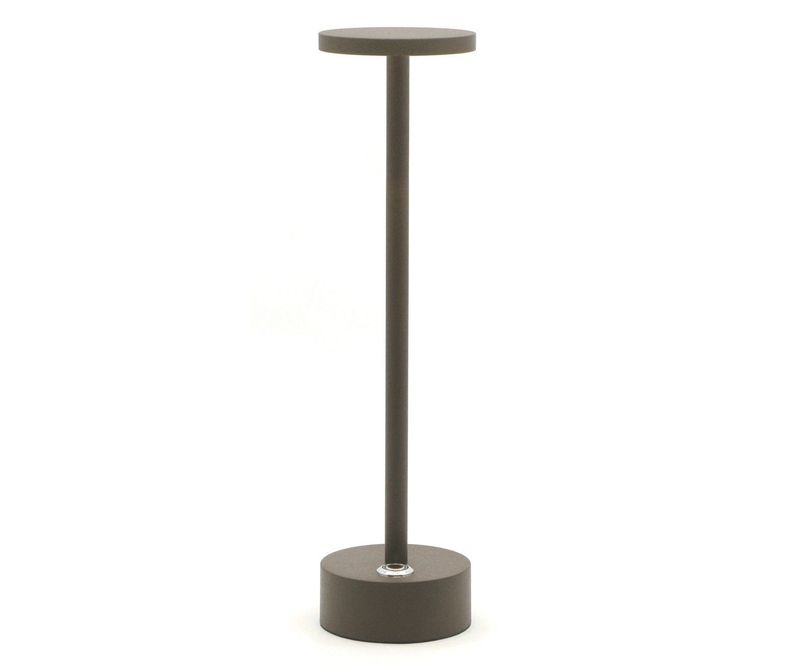Feng - Lampada tavolo led 8 x 30 cm Bronzo Eclaire Lite