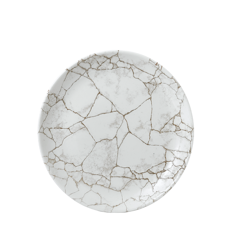 Churchill - Piatto piano 28,8 cm Kintsugi Agate Grey Studio Prints