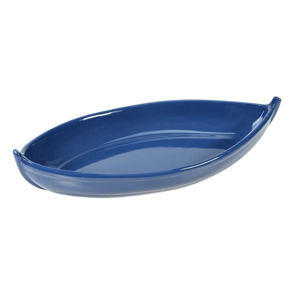 Piatto Barchetta 45 x 23,5 cm Maris Blu - Vulcania