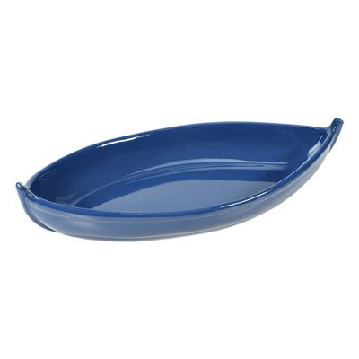 Piatto Barchetta 45 x 23,5 cm Maris Blu - Vulcania