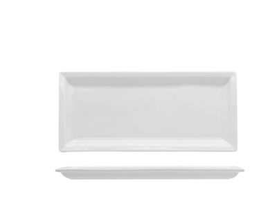 Lioness - Piatto rettangolare 31 x 14 cm Justwhite