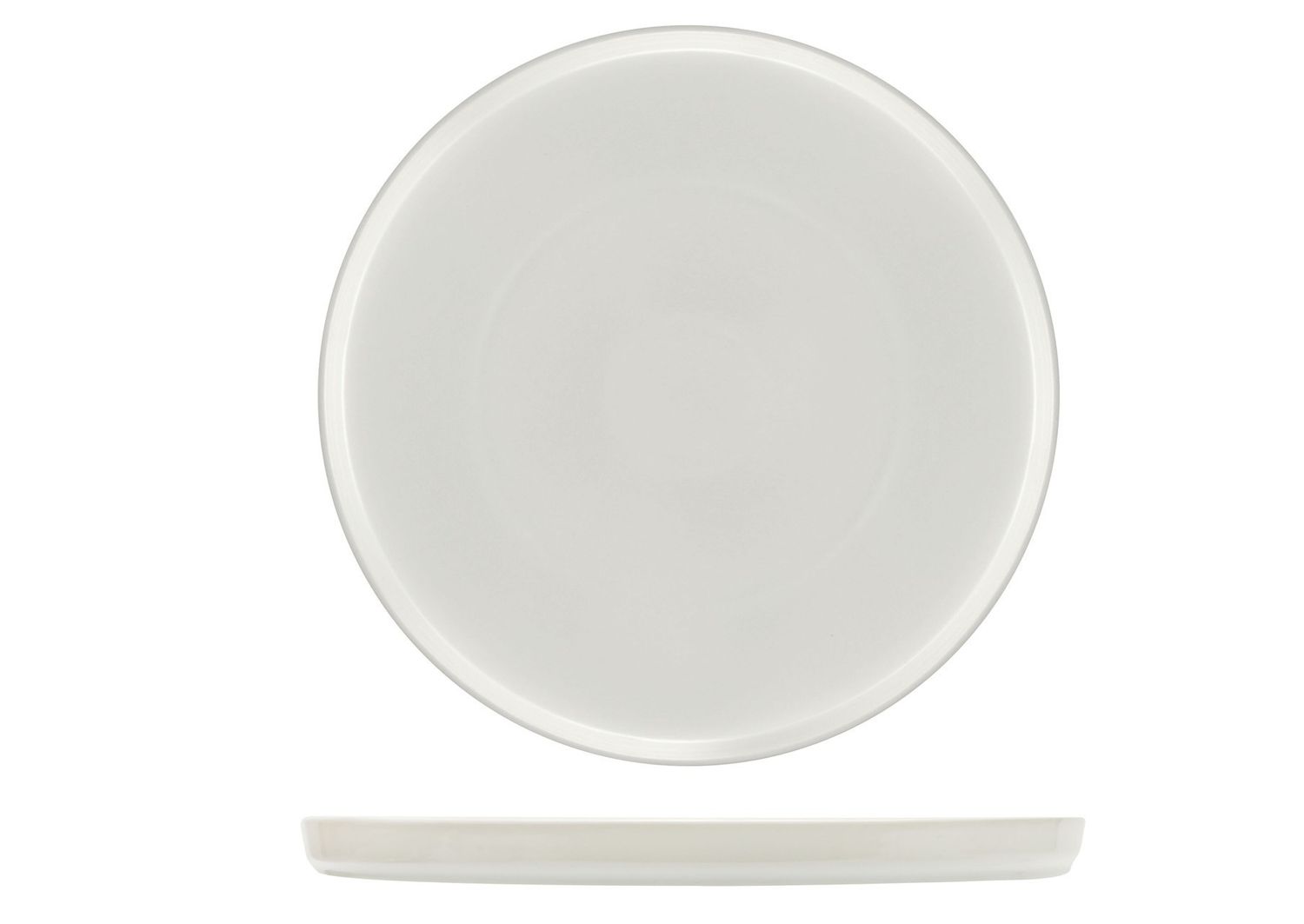 Lioness - Piatto tondo nordic 28,5 cm Justwhite