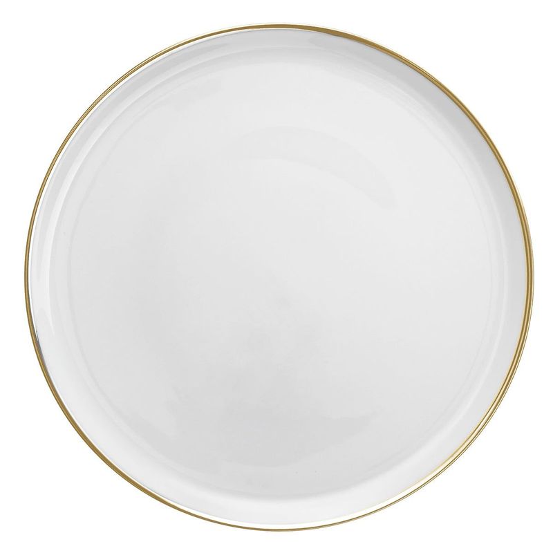 Degrenne - Piatto piano rotondo 31,5 cm Galon Oro