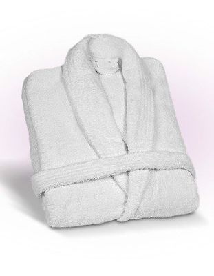 Tirolix - Accappatoio in spugna 450 g Bianco