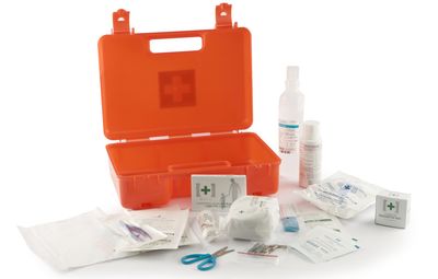 Valigia primo soccorso con pacco medicazione per 2 persone - Medial 