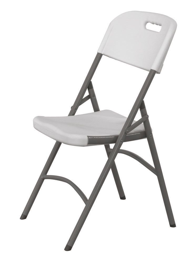 Hendi - Sedia per catering bianca 54 x 44 cm