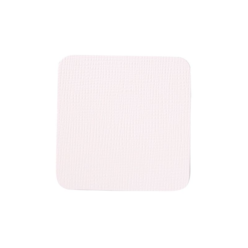 Dag Style - Sottobicchieri Chef 9,5 x 9,5 cm Bianco