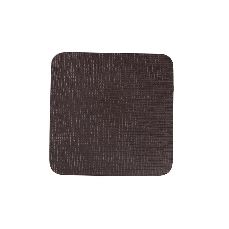 Dag Style - Sottobicchieri Chef 9,5 x 9,5 cm Marrone